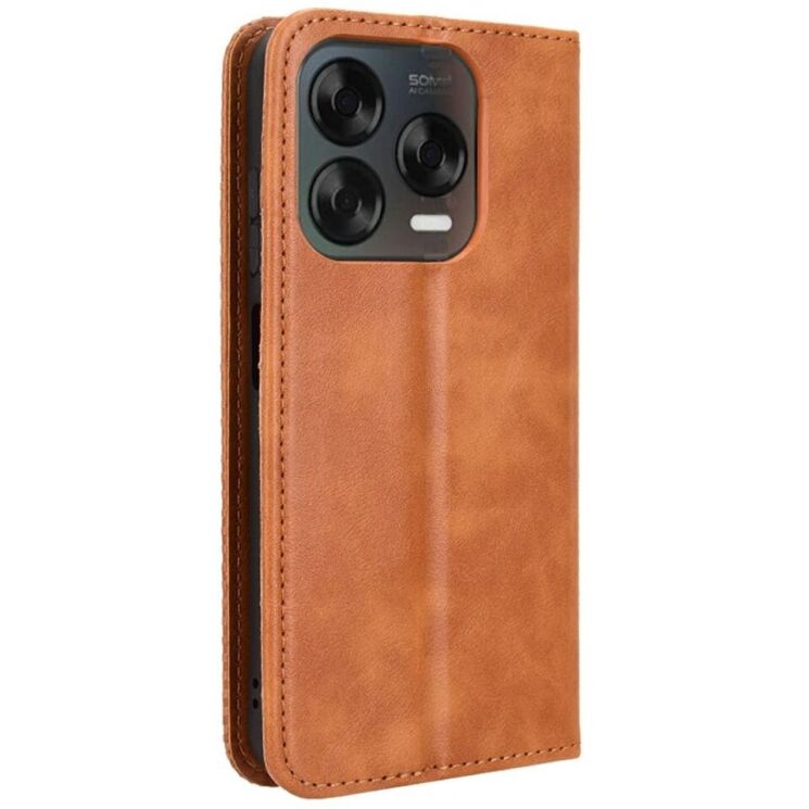 Чохол Deexe Retro Style для ZTE Nubia V70 Design - Brown: фото 6 з 7