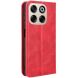 Чохол Deexe Retro Style для ZTE Nubia V70 - Red (381515R). Фото 6 з 7