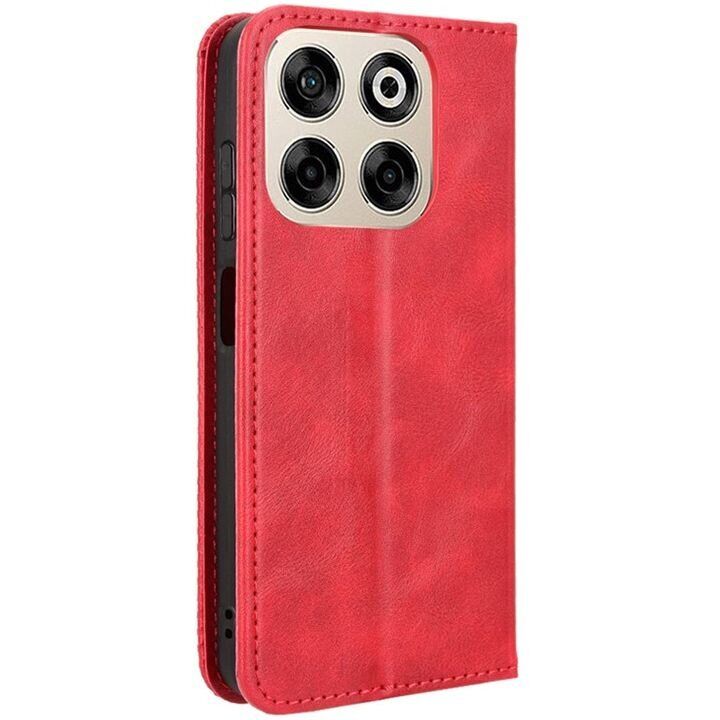 Чохол Deexe Retro Style для ZTE Nubia V70 - Red: фото 6 з 7