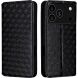 Чохол Deexe Rhombus Book для iPhone 18 Pro Max / 17 Pro Max - Black (423824B). Фото 1 з 10