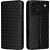 Чохол Deexe Rhombus Book для iPhone 18 Pro Max / 17 Pro Max - Black: фото 1 з 10
