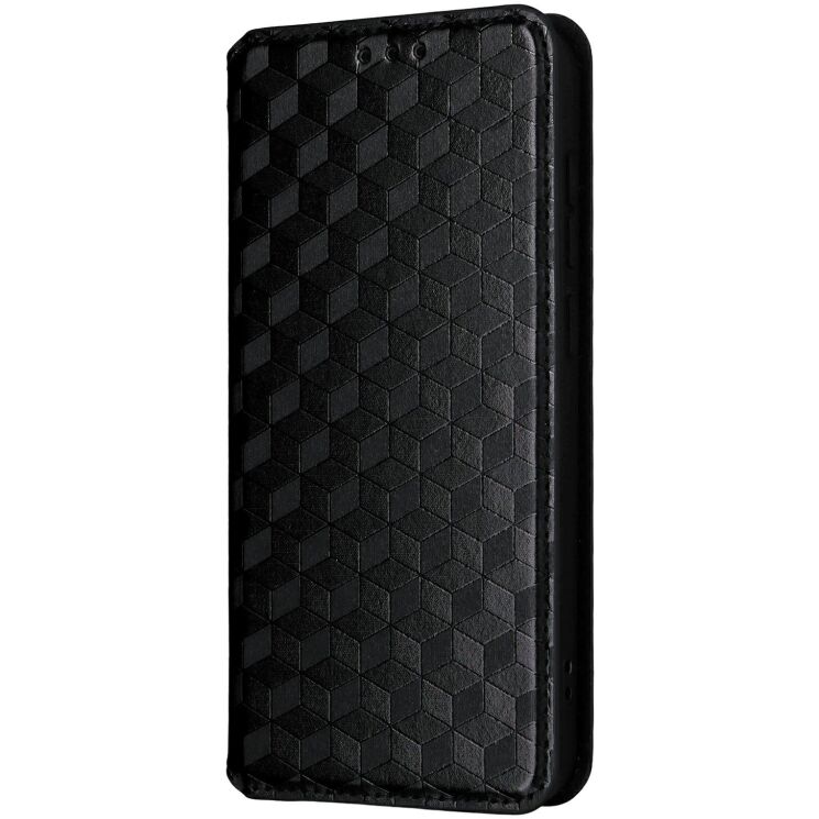 Чохол Deexe Rhombus Book для OnePlus 15T - Black: фото 6 з 7