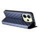 Чехол Deexe Rhombus Book для Xiaomi Redmi Note 14 4G - Blue (373445L). Фото 4 из 6