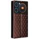 Чохол Deexe Rhombus Book для ZTE Nubia Music - Brown (360310Z). Фото 7 з 9