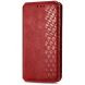 Чохол Deexe Rhombus Wallet для Google Pixel 11 / 11 Pro - Red (425517R). Фото 4 з 10