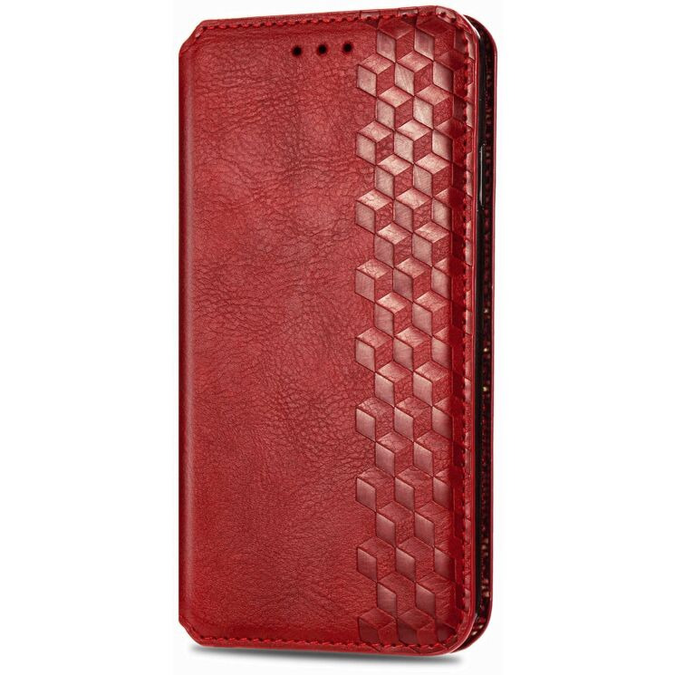 Чохол Deexe Rhombus Wallet для Google Pixel 11 / 11 Pro - Red: фото 4 з 10