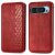 Чохол Deexe Rhombus Wallet для Google Pixel 11 / 11 Pro - Red: фото 1 з 10