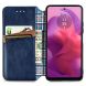 Чохол Deexe Rhombus Wallet для Motorola Moto G24 / G04 / G04s / E14 - Blue (347828L). Фото 2 з 6