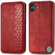 Чехол Deexe Rhombus Wallet для Nothing CMF Phone 1 - Red (370915R). Фото 1 из 9