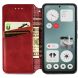 Чехол Deexe Rhombus Wallet для Nothing CMF Phone 1 - Red (370915R). Фото 2 из 9