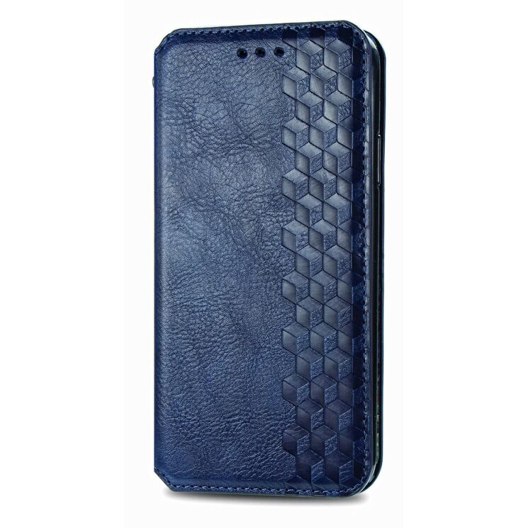Чохол Deexe Rhombus Wallet для Samsung Galaxy S26 Ultra (S948) - Blue: фото 4 з 6