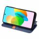 Чохол Deexe Rhombus Wallet для TECNO Spark 20C - Blue (345615L). Фото 3 з 6
