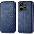 Чохол Deexe Rhombus Wallet для TECNO Spark 20C - Blue (345615L)