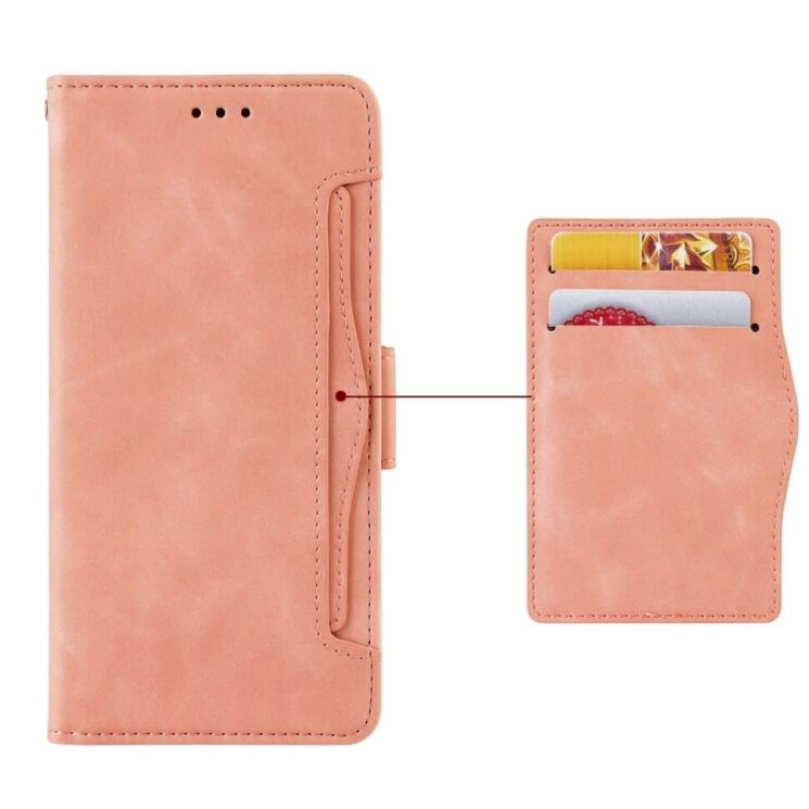Чехол Deexe Wallet Stand для Infinix GT 20 Pro - Pink: фото 7 из 8