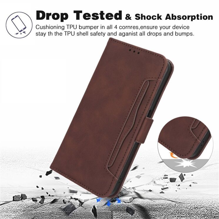 Чехол Deexe Wallet Stand для Infinix GT 20 Pro - Pink: фото 8 из 8