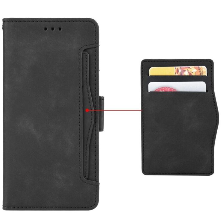 Чехол Deexe Wallet Stand для Infinix Hot 50 Pro - Black: фото 6 из 7