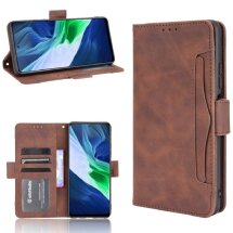 Чехол Deexe Wallet Stand для Infinix Note 10 Pro (X695C) - Brown: фото 1 из 12