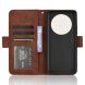 Чехол Deexe Wallet Stand для Realme 13 Plus - Brown (366615Z). Фото 3 из 7