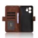 Чохол-книжка з кишеньками Deexe Wallet Stand для TECNO Spark 40 - Brown (402600Z). Фото 5 з 16