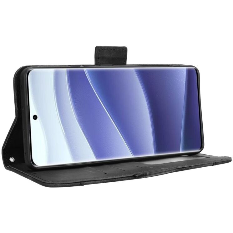Чехол Deexe Wallet Stand для Xiaomi Redmi Note 14 Pro 5G / Note 14 Pro Plus / Poco X7 - Black: фото 6 из 7