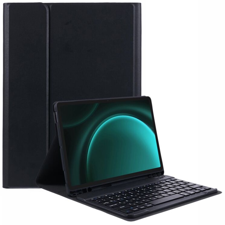 Чохол-клавіатура UniCase Keyboard Cover для Samsung Galaxy Tab S10 FE (X520/526) - Black: фото 1 з 8