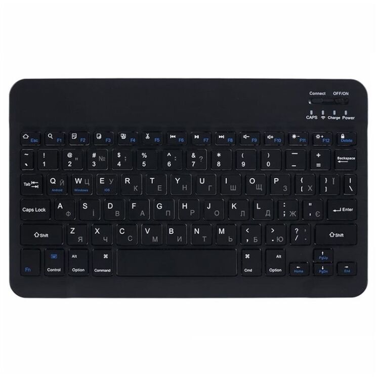 Чохол-клавіатура UniCase Keyboard Cover для Samsung Galaxy Tab S10 FE (X520/526) - Black: фото 3 з 8
