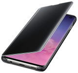 Чехол-книжка Clear View Cover для Samsung Galaxy S10 (G973) EF-ZG973CBEGRU - Black: фото 1 из 4
