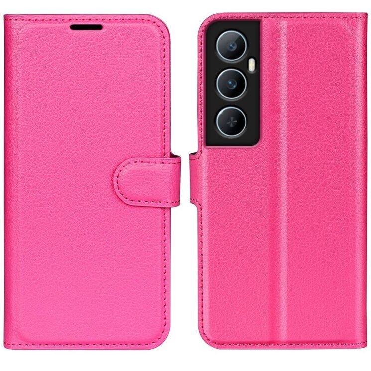 Чохол-книжка Deexe Book Type для Realme C65 - Rose: фото 1 з 6
