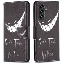 Чехол-книжка Deexe Color Wallet для Samsung Galaxy A56 (A566) - Don't Touch My Phone: фото 1 из 7