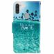 Чехол-книжка Deexe Color Wallet для Samsung Galaxy M11 (M115) - English Characters (255106N). Фото 2 из 5