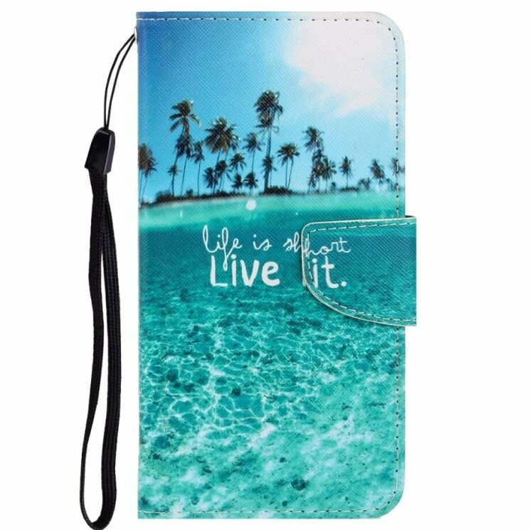 Чехол-книжка Deexe Color Wallet для Samsung Galaxy M11 (M115) - English Characters: фото 1 из 5