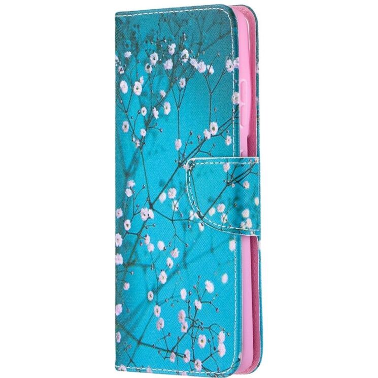 Чехол-книжка Deexe Color Wallet для Samsung Galaxy S21 Ultra (G998) - Plum Blossom: фото 3 из 9