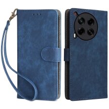 Чехол-книжка Deexe Delta Book для TECNO Camon 30 (CL6) - Blue: фото 1 из 8