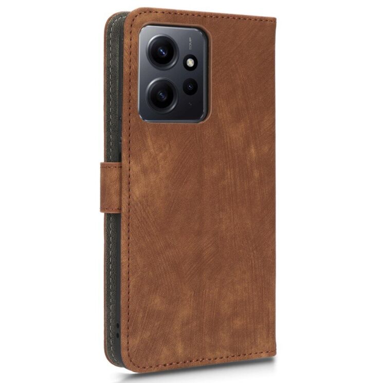 Чехол-книжка Deexe Delta Book для Xiaomi Redmi Note 12 - Brown: фото 5 из 5
