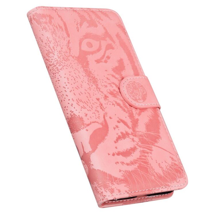 Чохол-книжка Deexe Tiger для Motorola Moto G05 / Moto E15 - Pink: фото 4 з 7
