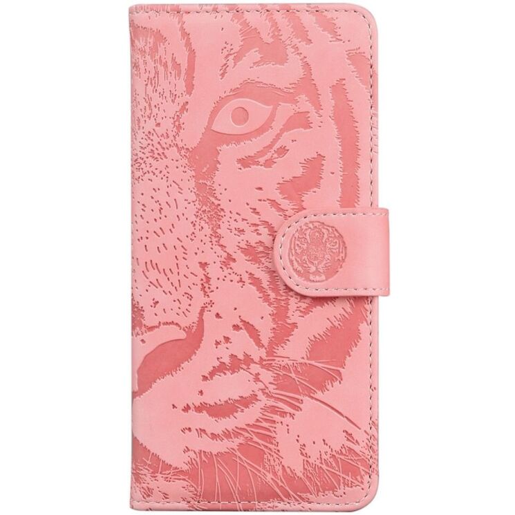 Чохол-книжка Deexe Tiger для Motorola Moto G05 / Moto E15 - Pink: фото 5 з 7