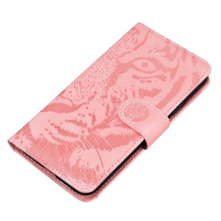 Чохол-книжка Deexe Tiger для Motorola Moto G05 / Moto E15 - Pink: фото 3 з 7
