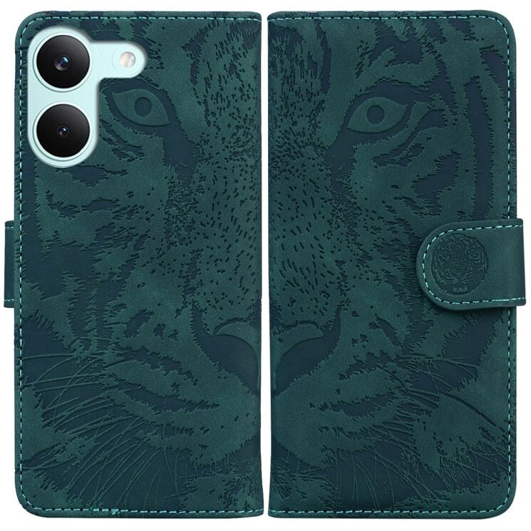 Чехол-книжка Deexe Tiger для Xiaomi Poco X8 Pro - Green (409051G) Чехол-книжка Deexe Tiger для Xiaomi Poco X8 Pro - Green: фото 1 из 7