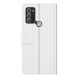 Чехол-книжка Deexe Wallet Style для Motorola Moto G60s - White (291406W). Фото 5 из 8
