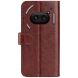 Чехол-книжка Deexe Wallet Style для Nothing Phone (2a) / Phone (2a) Plus - Brown (352507Z). Фото 5 из 6