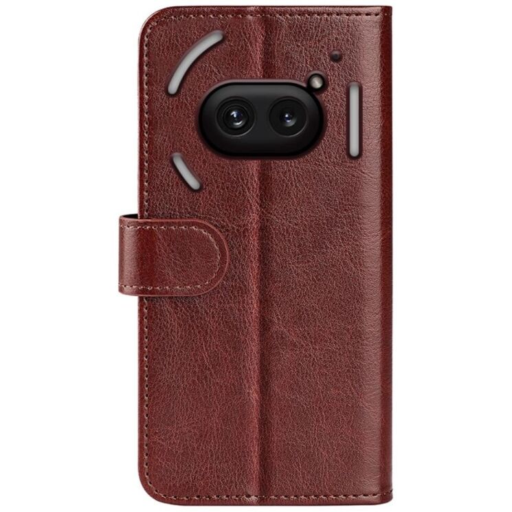 Чехол-книжка Deexe Wallet Style для Nothing Phone (2a) / Phone (2a) Plus - Brown: фото 5 из 6