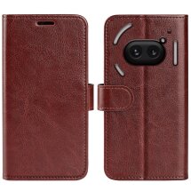 Чехол-книжка Deexe Wallet Style для Nothing Phone (2a) / Phone (2a) Plus - Brown: фото 1 из 6