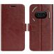Чехол-книжка Deexe Wallet Style для Nothing Phone (2a) / Phone (2a) Plus - Brown (352507Z). Фото 1 из 6