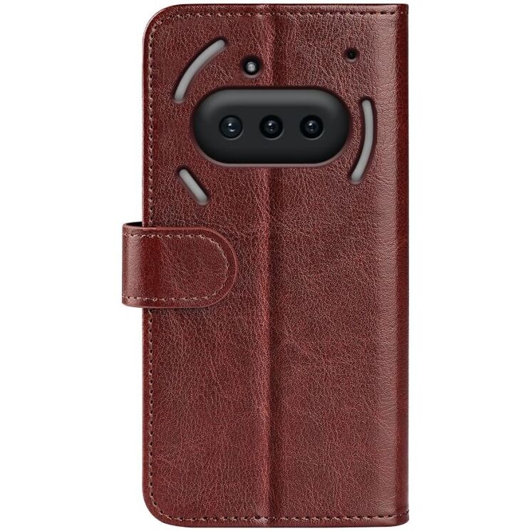 Чехол-книжка Deexe Wallet Style для Nothing Phone (3a) - Brown: фото 2 из 6