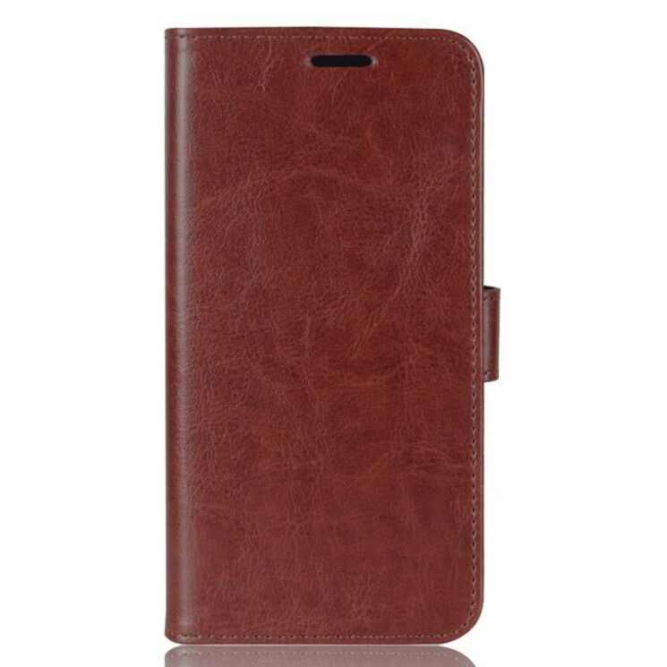 Классический чехол-книжка Deexe Wallet Style для VIVO V20 SE - Brown: фото 3 из 8