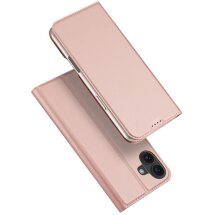 Чехол-книжка DUX DUCIS Skin Pro для Apple iPhone 16 Plus - Pink: фото 1 из 10