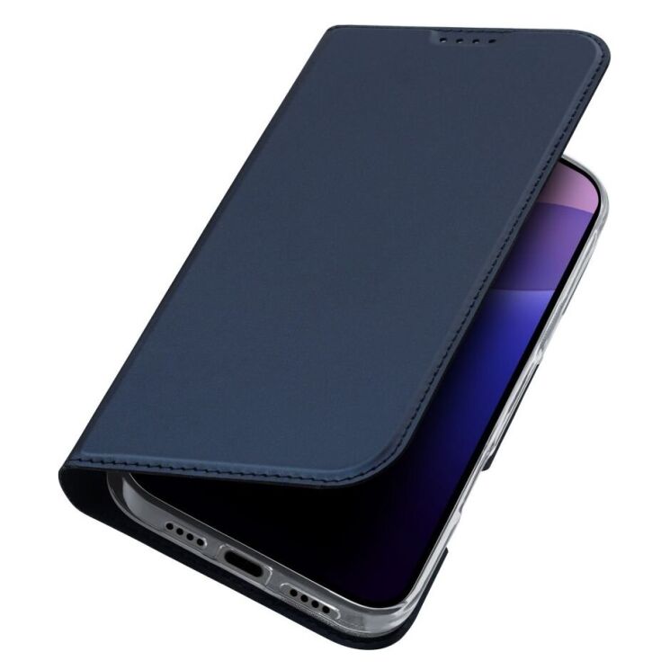 Чехол-книжка DUX DUCIS Skin Pro для Apple iPhone 16 Pro Max - Blue: фото 3 из 10