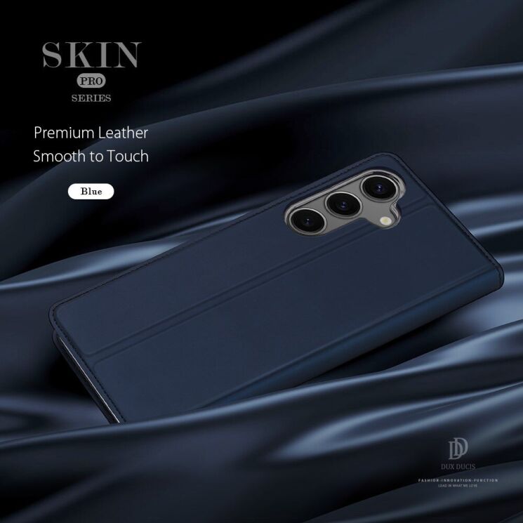 Чехол-книжка DUX DUCIS Skin Pro для Samsung Galaxy S25 Plus (S936) - Pink: фото 10 из 16