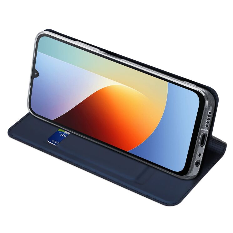 Чехол-книжка DUX DUCIS Skin Pro для Xiaomi Redmi A7 Pro - Blue: фото 3 из 10