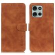 Чехол-книжка KHAZNEH Retro Wallet для Motorola Moto G75 - Brown (367823Z)